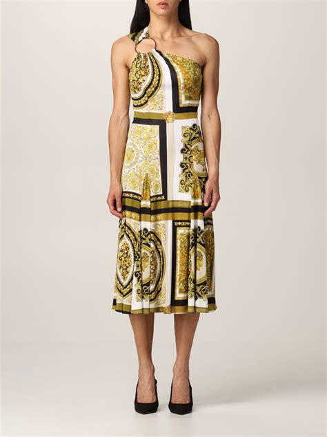 versace inspired print dress|young versace dress price range.